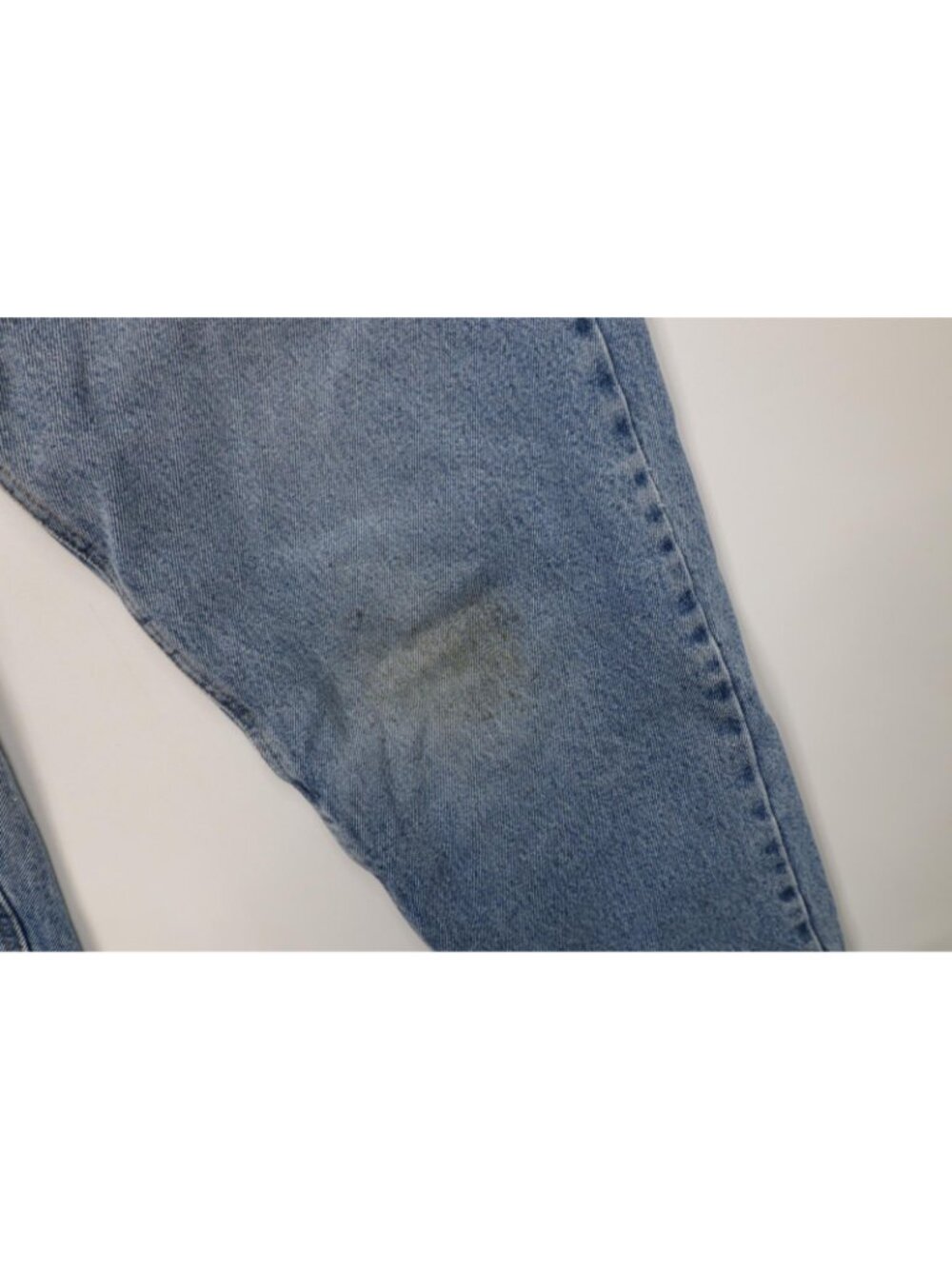 Vintage 90s Cabelas Mens 32x30 Distressed Heavyweight Fleece Lined Denim Jeans - Picture 6 of 16